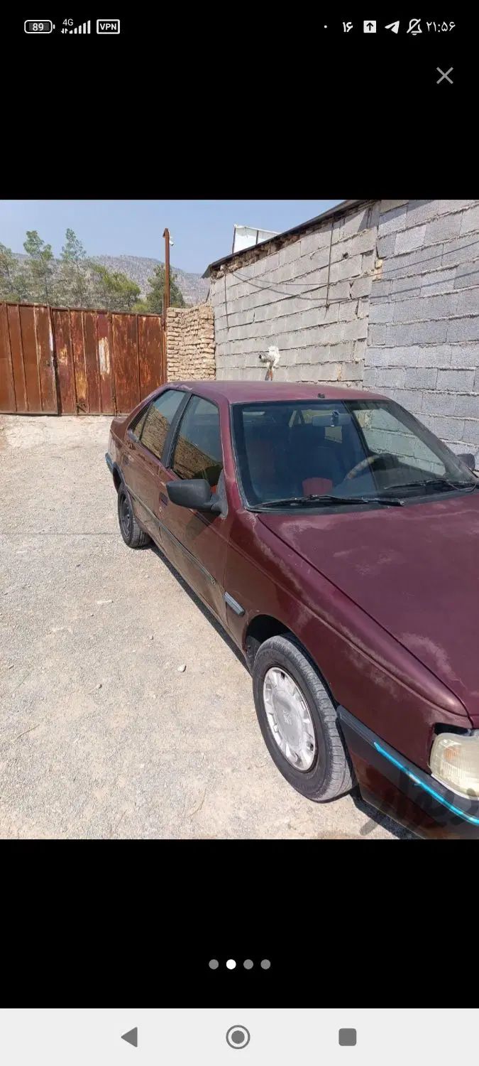پژو 405 GLX - دوگانه سوز - 1381