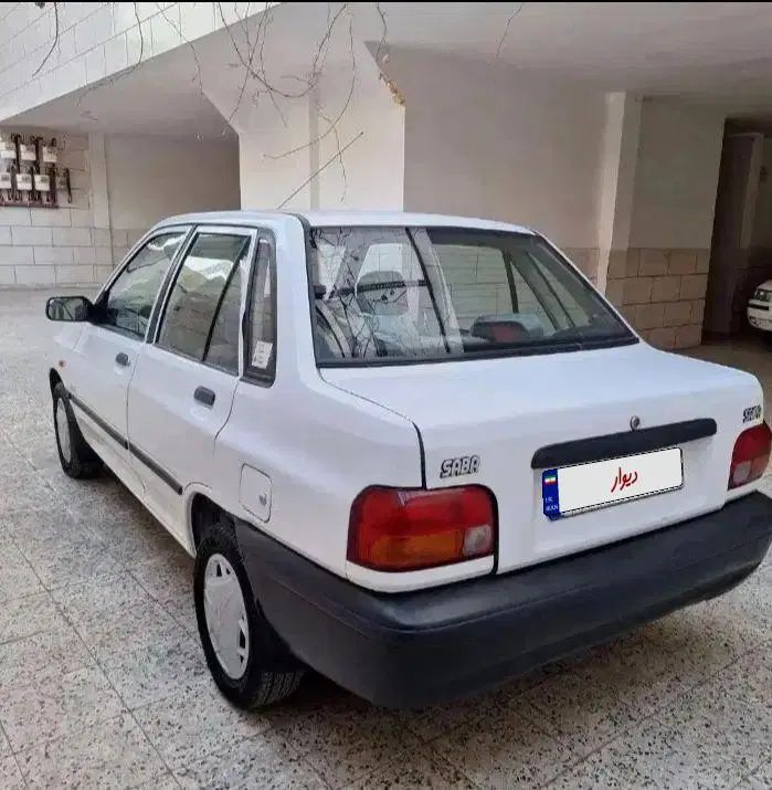 پراید صبا بنزینی - 1386