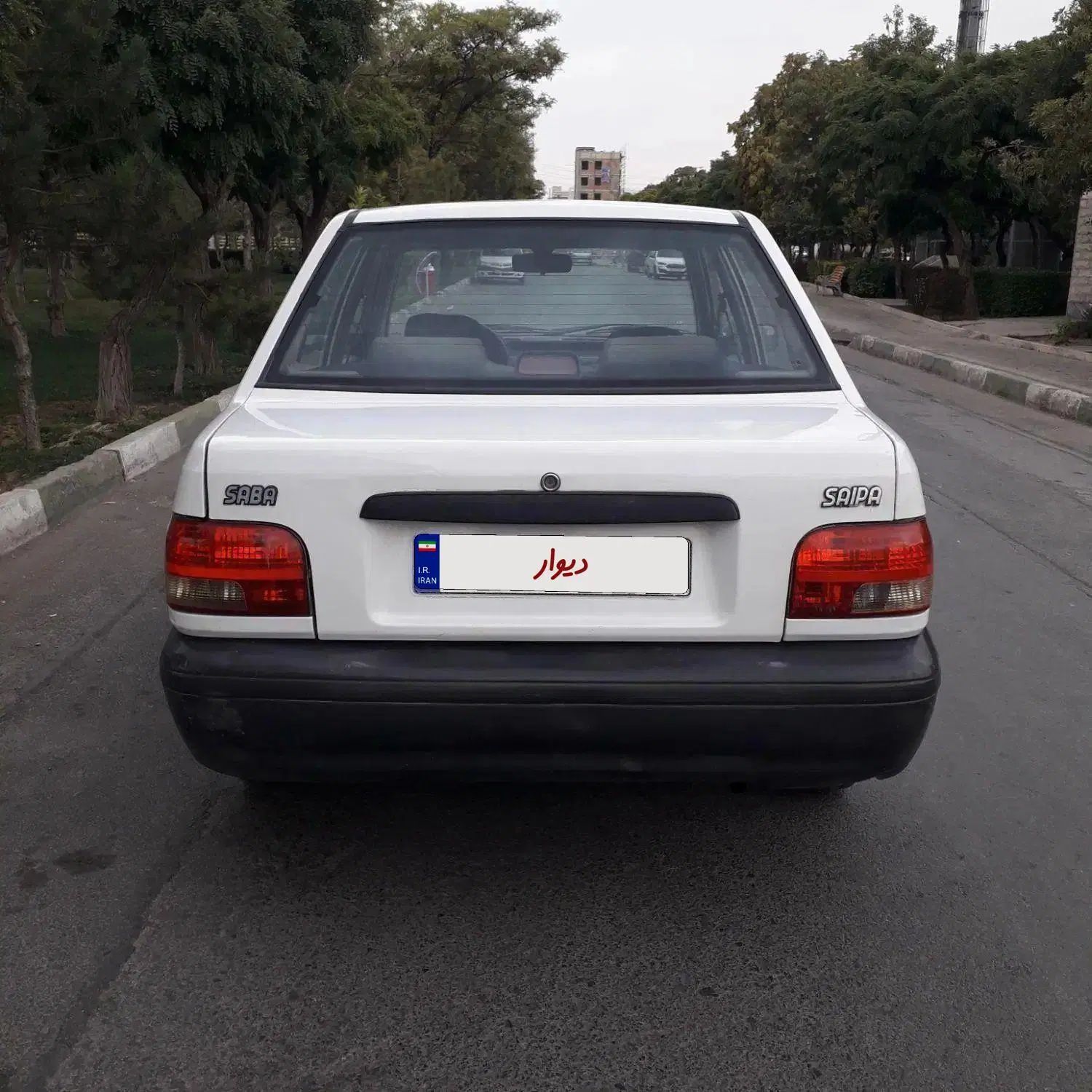 پراید صبا بنزینی - 1387