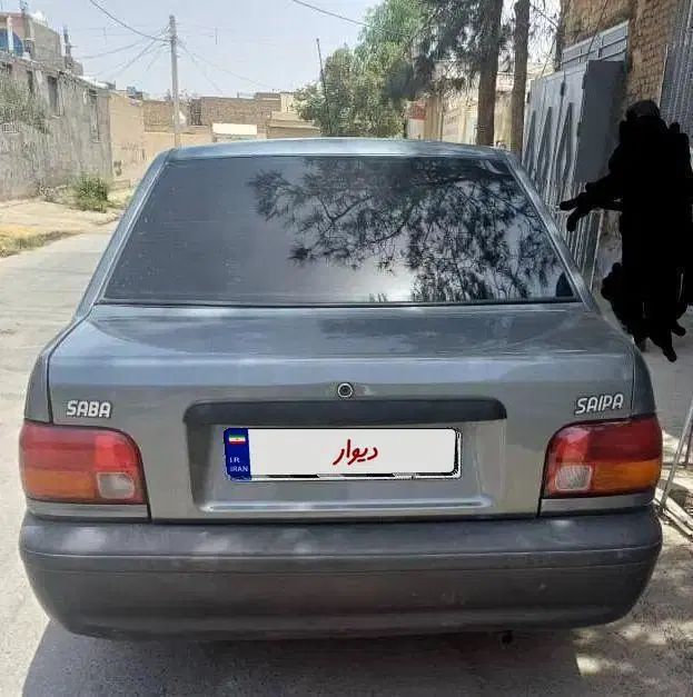 پراید صبا بنزینی - 1386