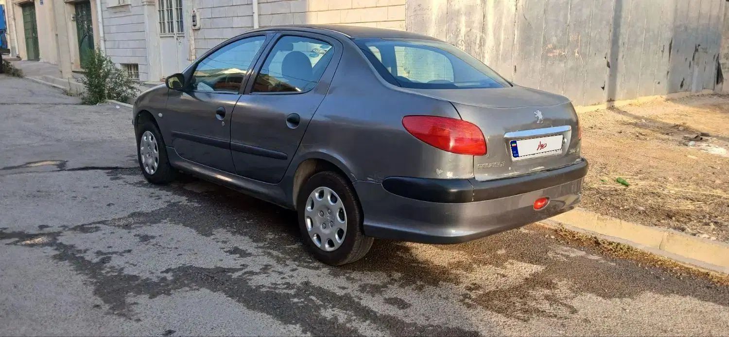 پژو ۲۰۶ صندوق دار v9 - 1389