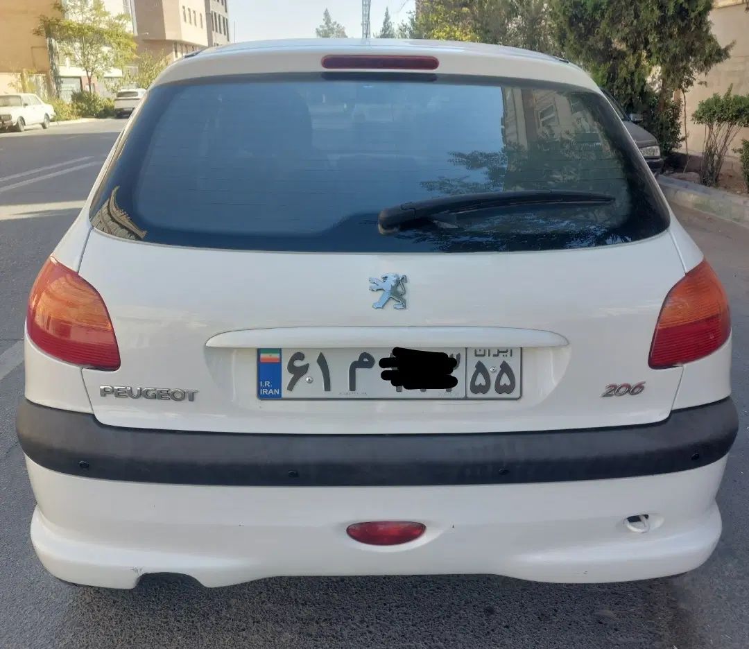 پژو 206 تیپ 6 - 1387