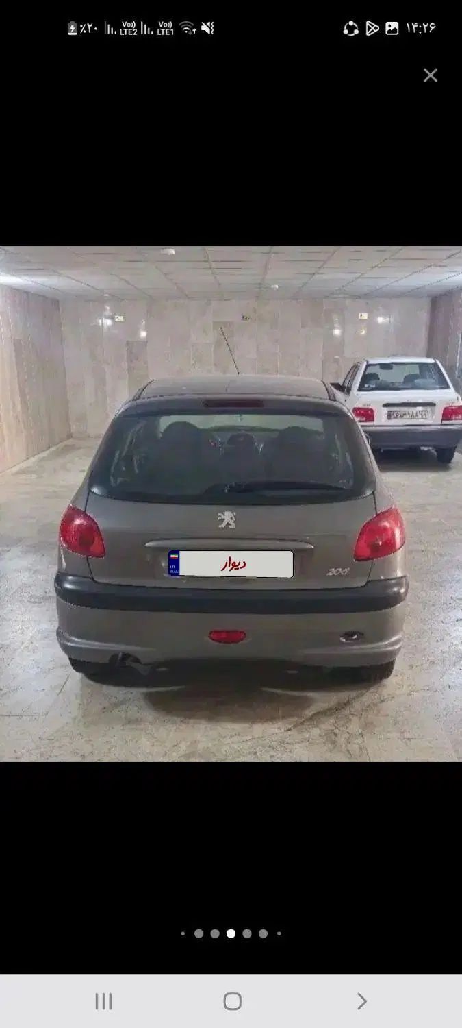 پژو 206 تیپ 2 - 1387