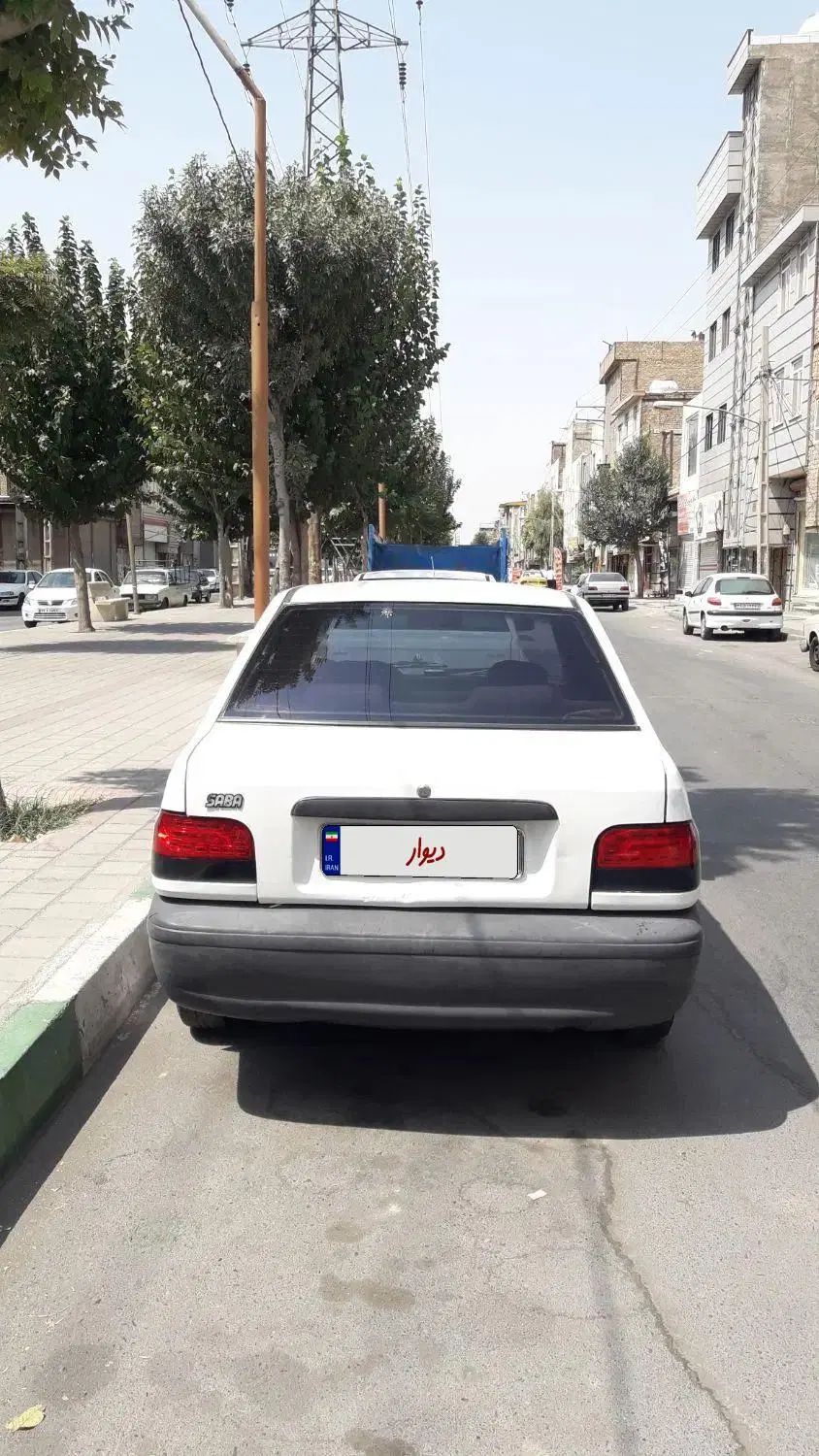 پراید صبا بنزینی - 1386