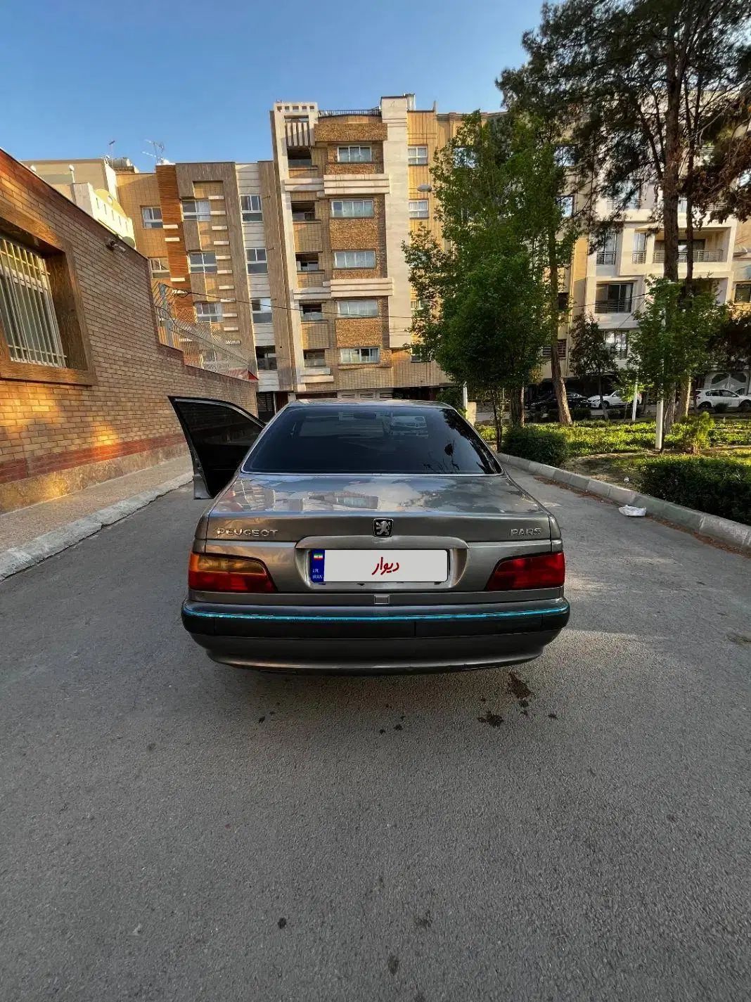 پژو پارس دوگانه سوز - 1386