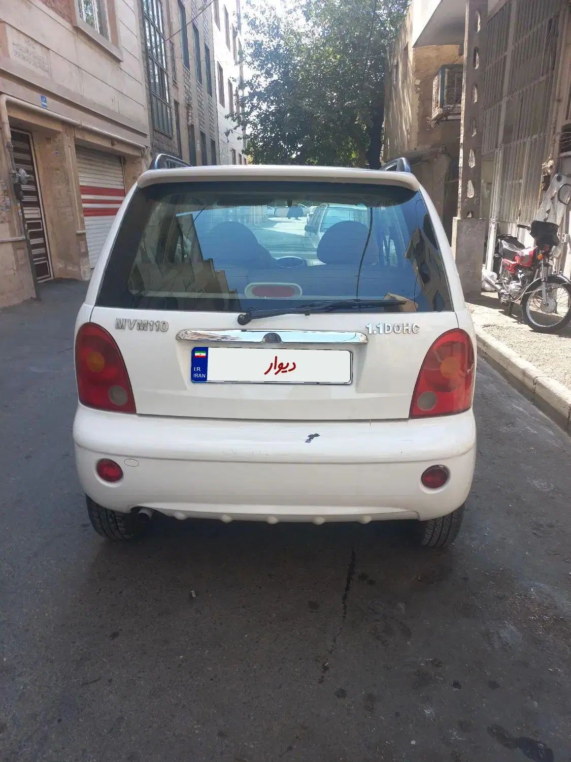 ام وی ام 110 چهار سیلندر دنده ای - 1394