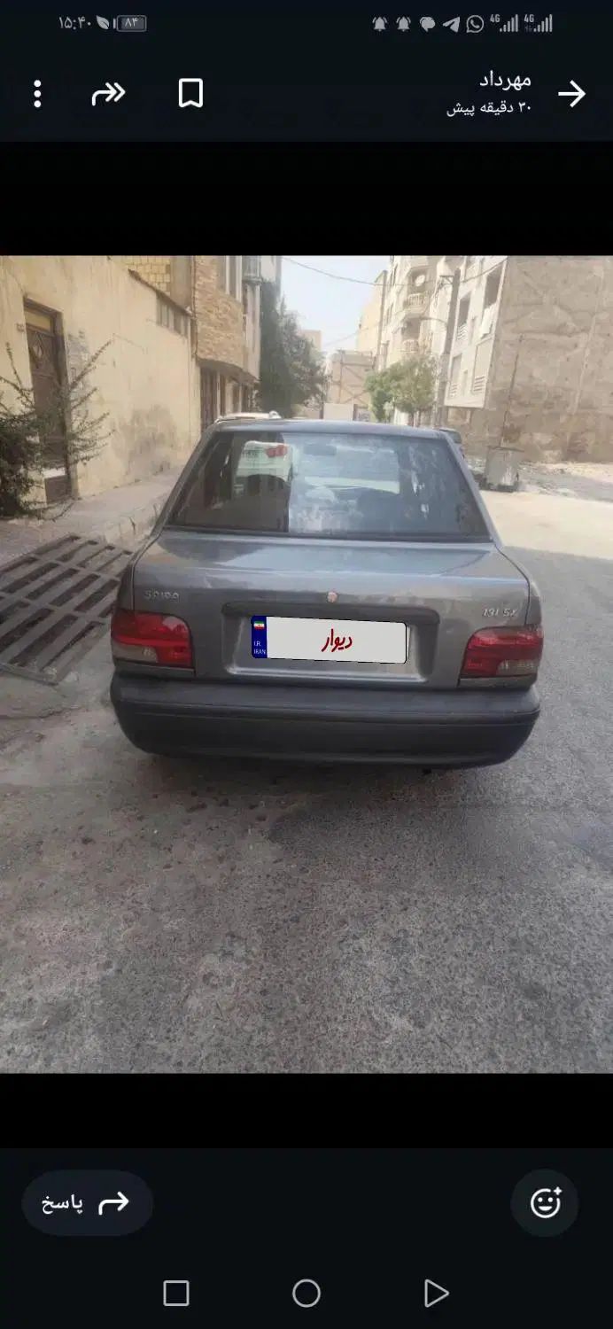 پراید صبا دوگانه‌سوز - 1389