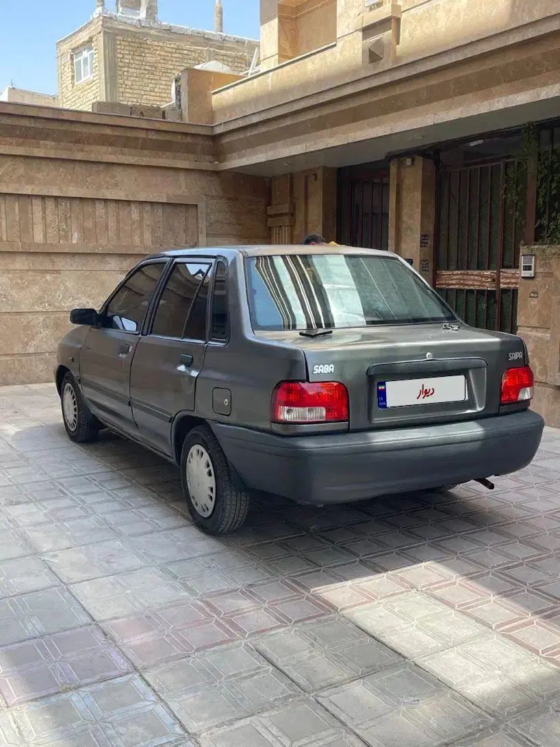 پراید صبا بنزینی - 1386
