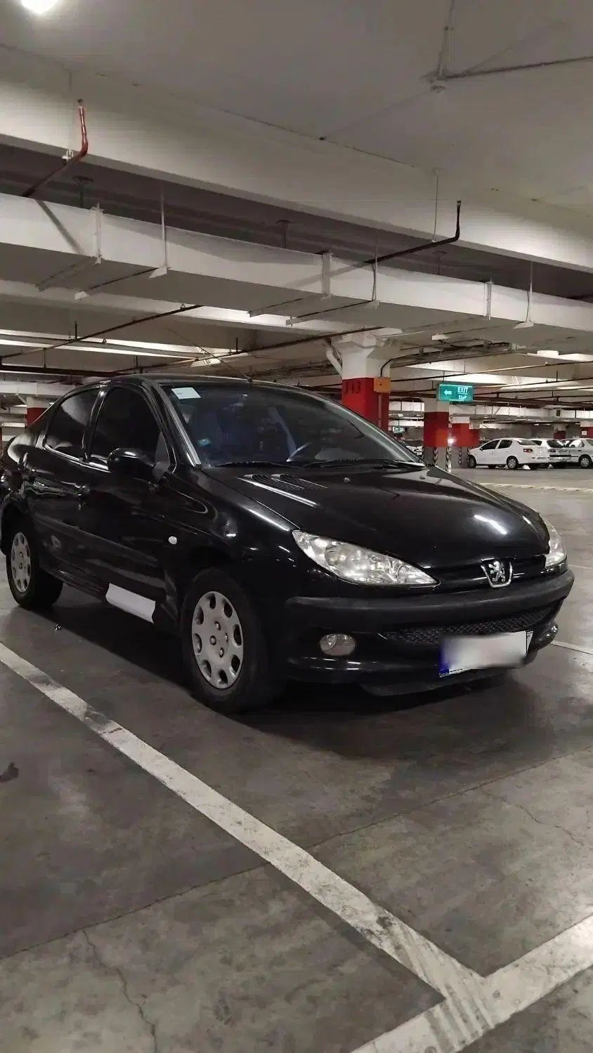 پژو ۲۰۶ صندوق دار v8 - 1396