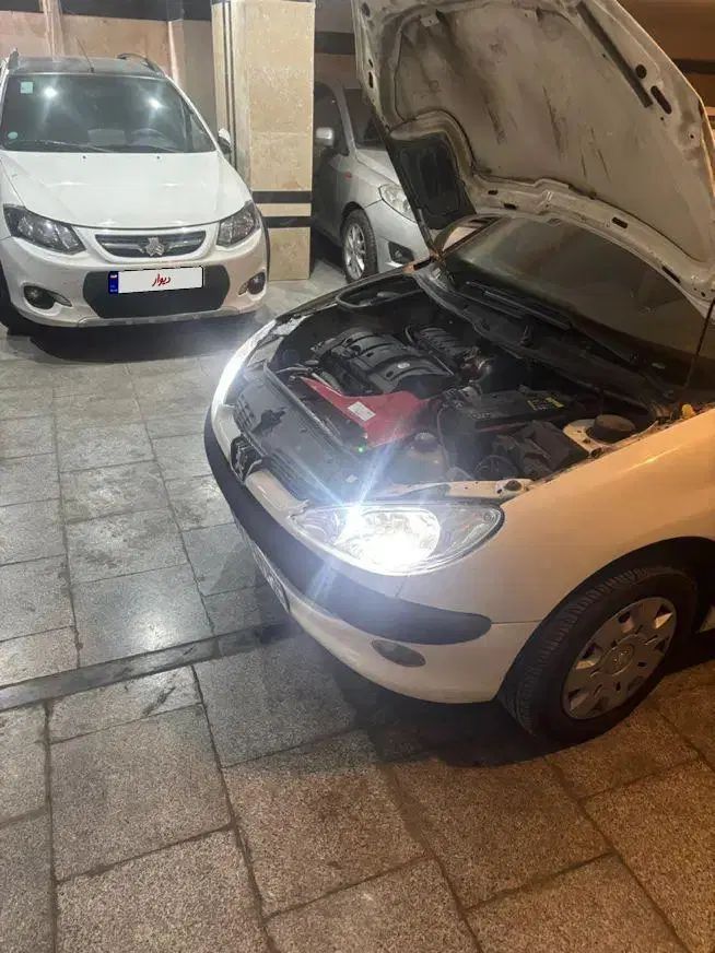 پژو ۲۰۶ صندوق دار v8 - 1393