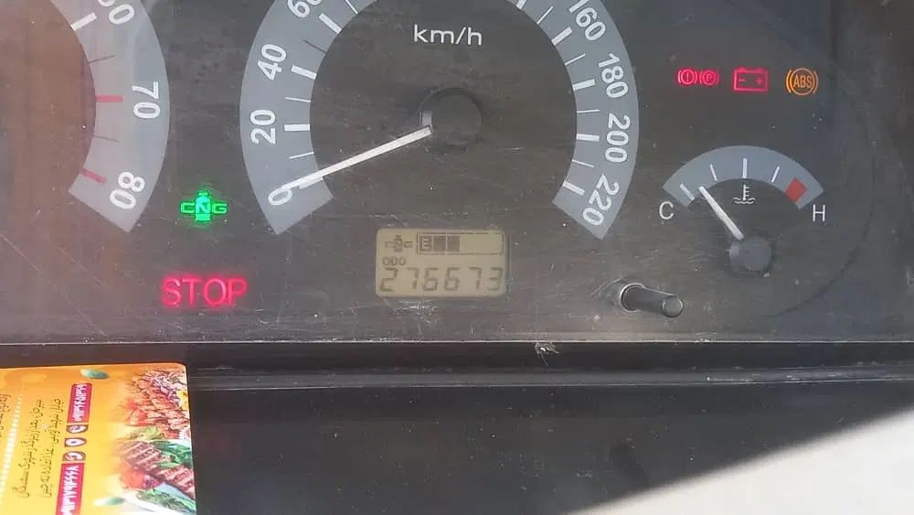 سمند LX EF7 دوگانه سوز - 1388