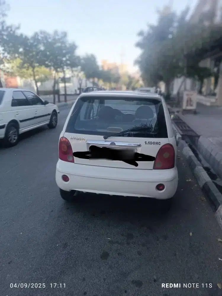 ام وی ام 110 چهار سیلندر دنده ای - 1394