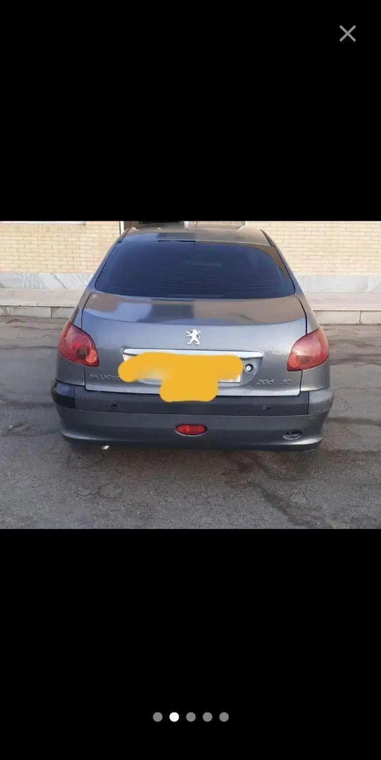 پژو ۲۰۶ صندوق دار v9 - 1391