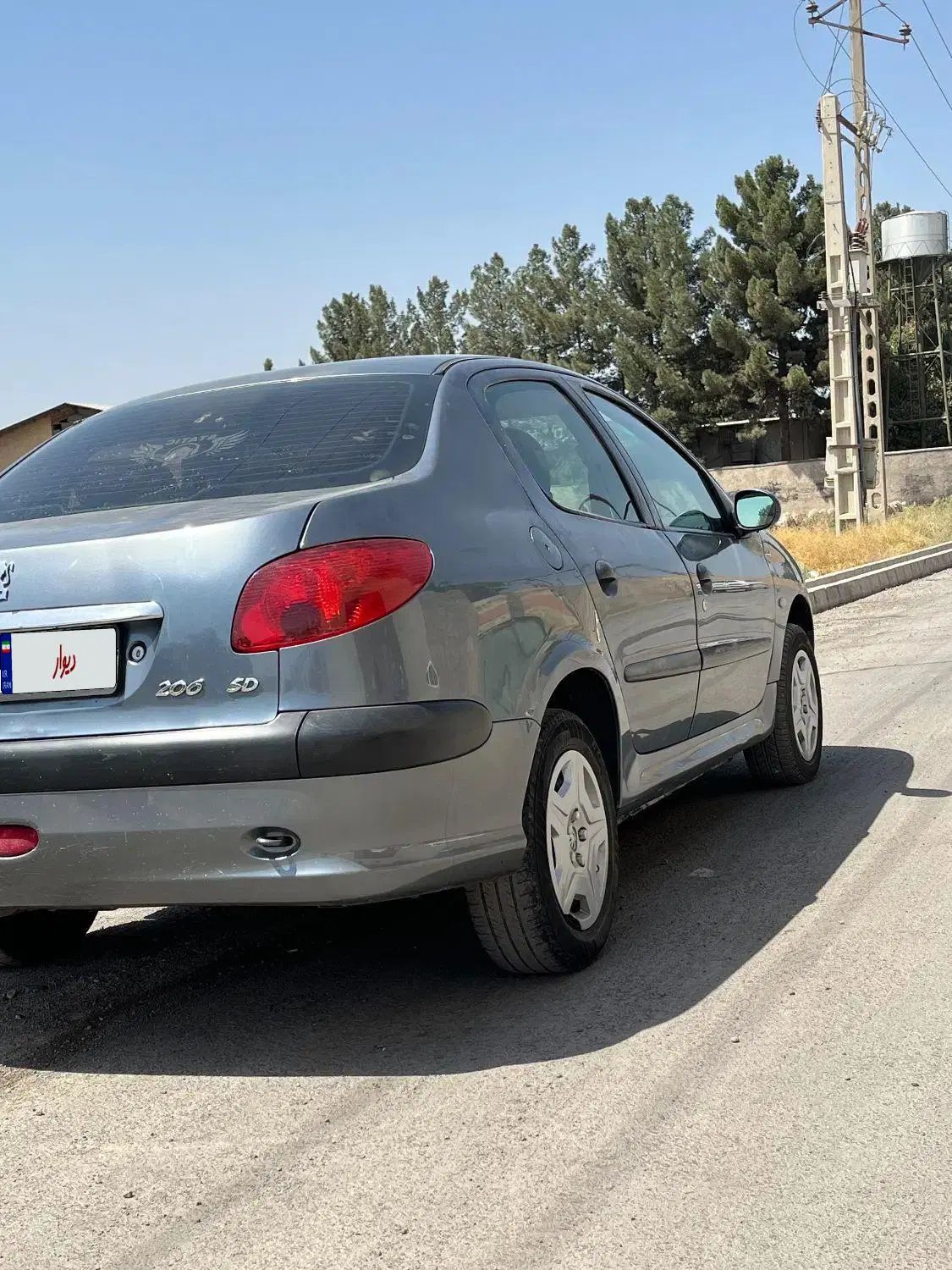 پژو ۲۰۶ صندوق دار v8 - 1388