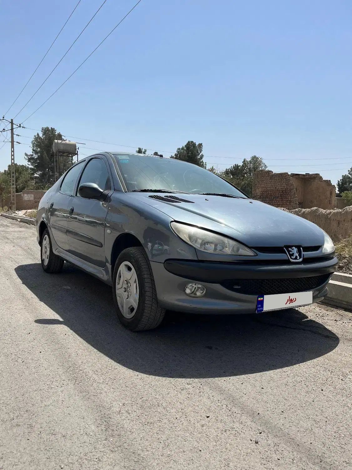 پژو ۲۰۶ صندوق دار v8 - 1388