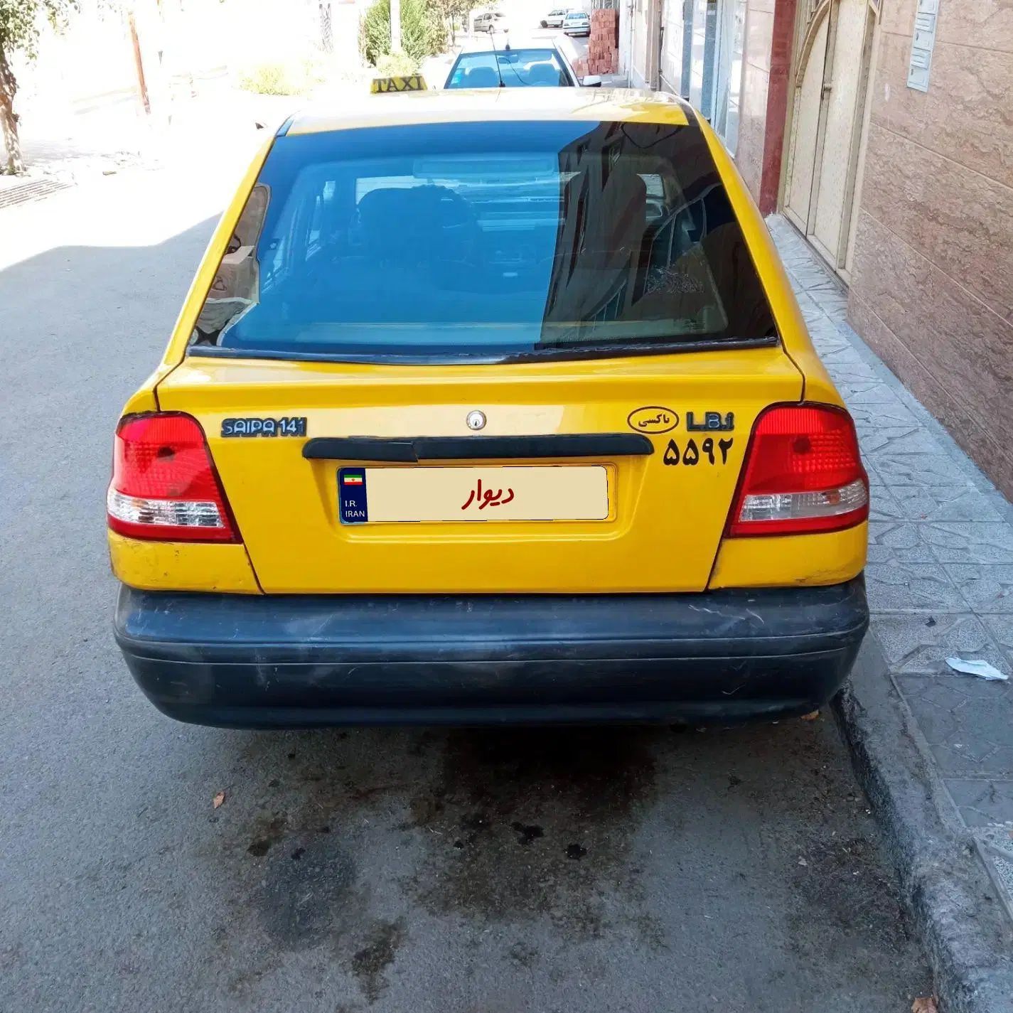 پراید صبا بنزینی - 1387