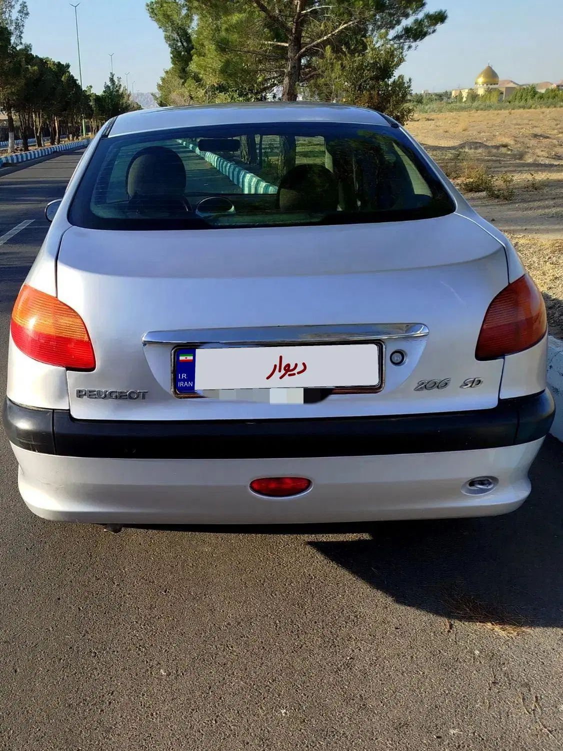 پژو ۲۰۶ صندوق دار v20 - 1386
