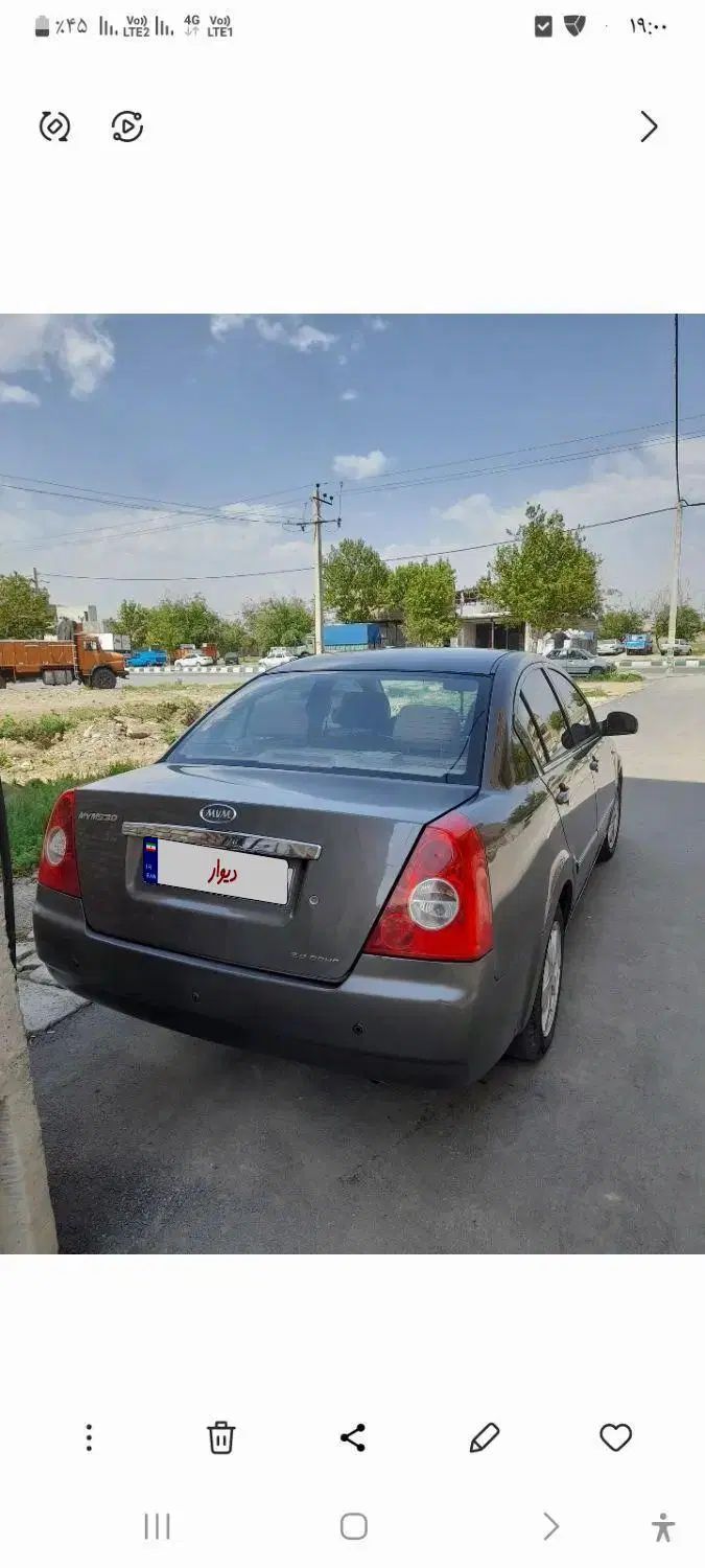 ام وی ام 530 دنده ای - 1391