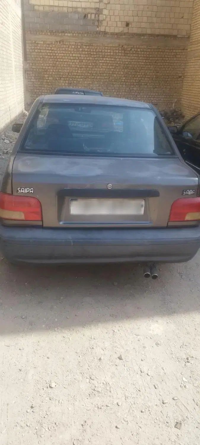 پراید صبا بنزینی - 1386