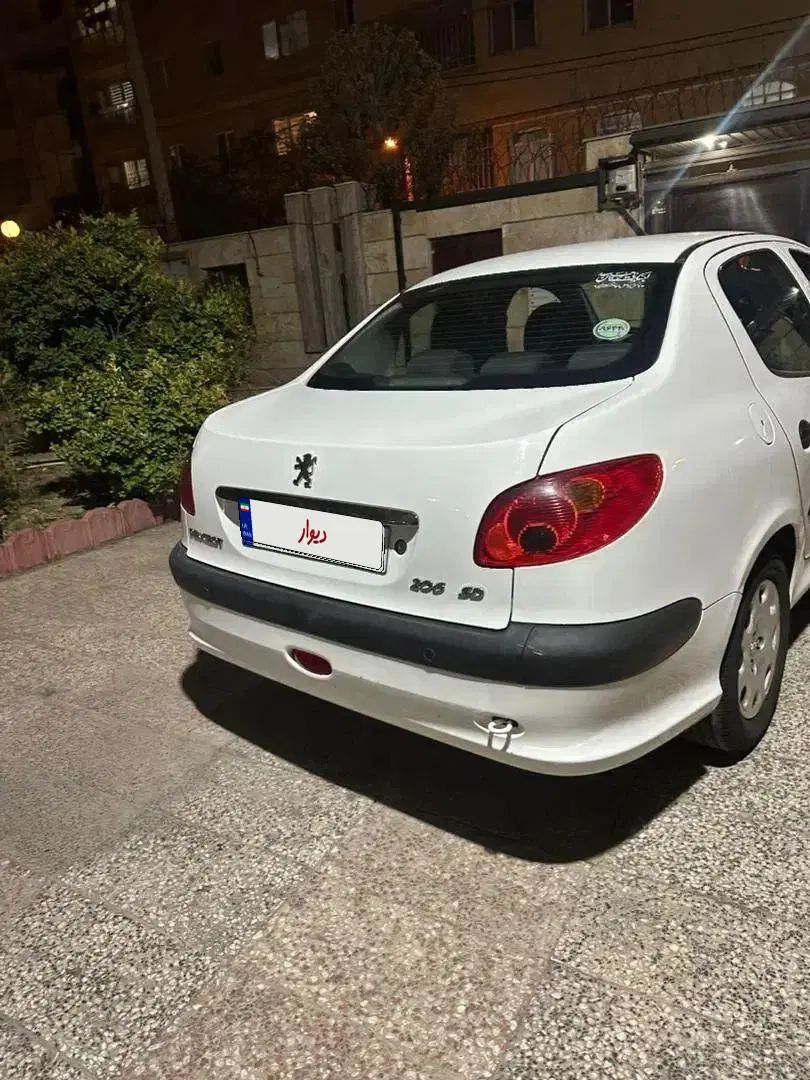 پژو ۲۰۶ صندوق دار v8 - 1395