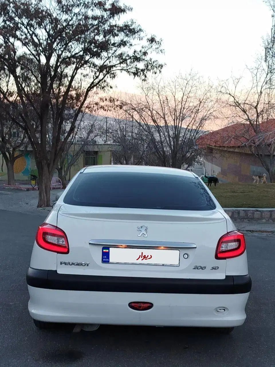 پژو ۲۰۶ صندوق دار v8 - 1388