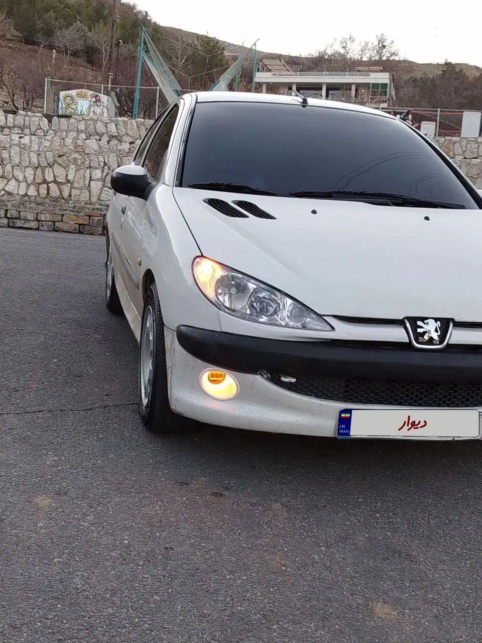 پژو ۲۰۶ صندوق دار v8 - 1388