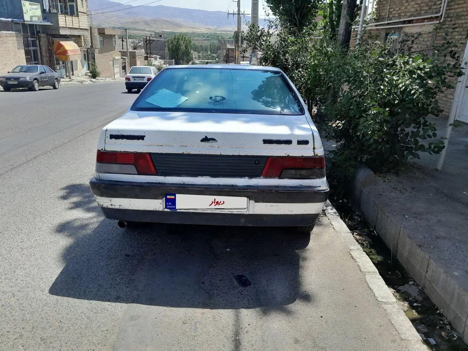 پژو آردی دوگانه سوز CNG - 1381