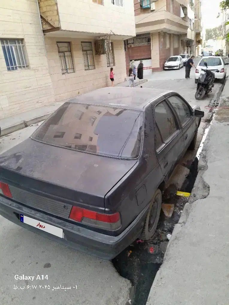 پژو آردی دوگانه سوز CNG - 1385