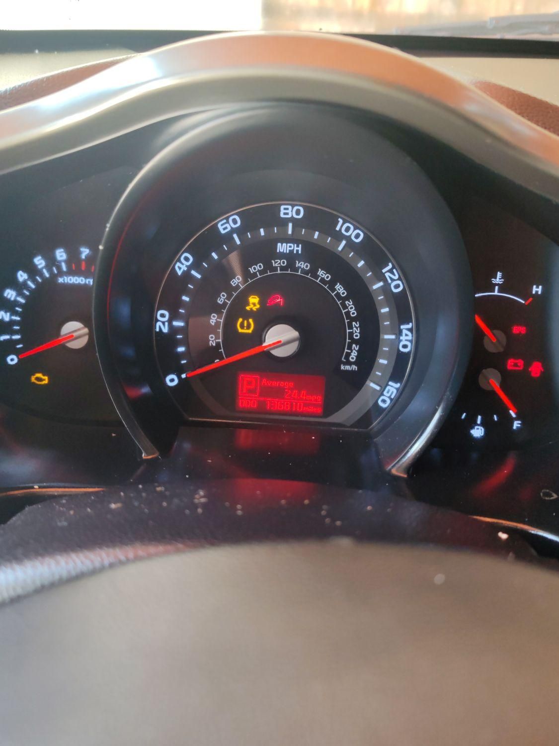 کیا اسپورتیج 4 سیلندر فول 2400cc - 2014