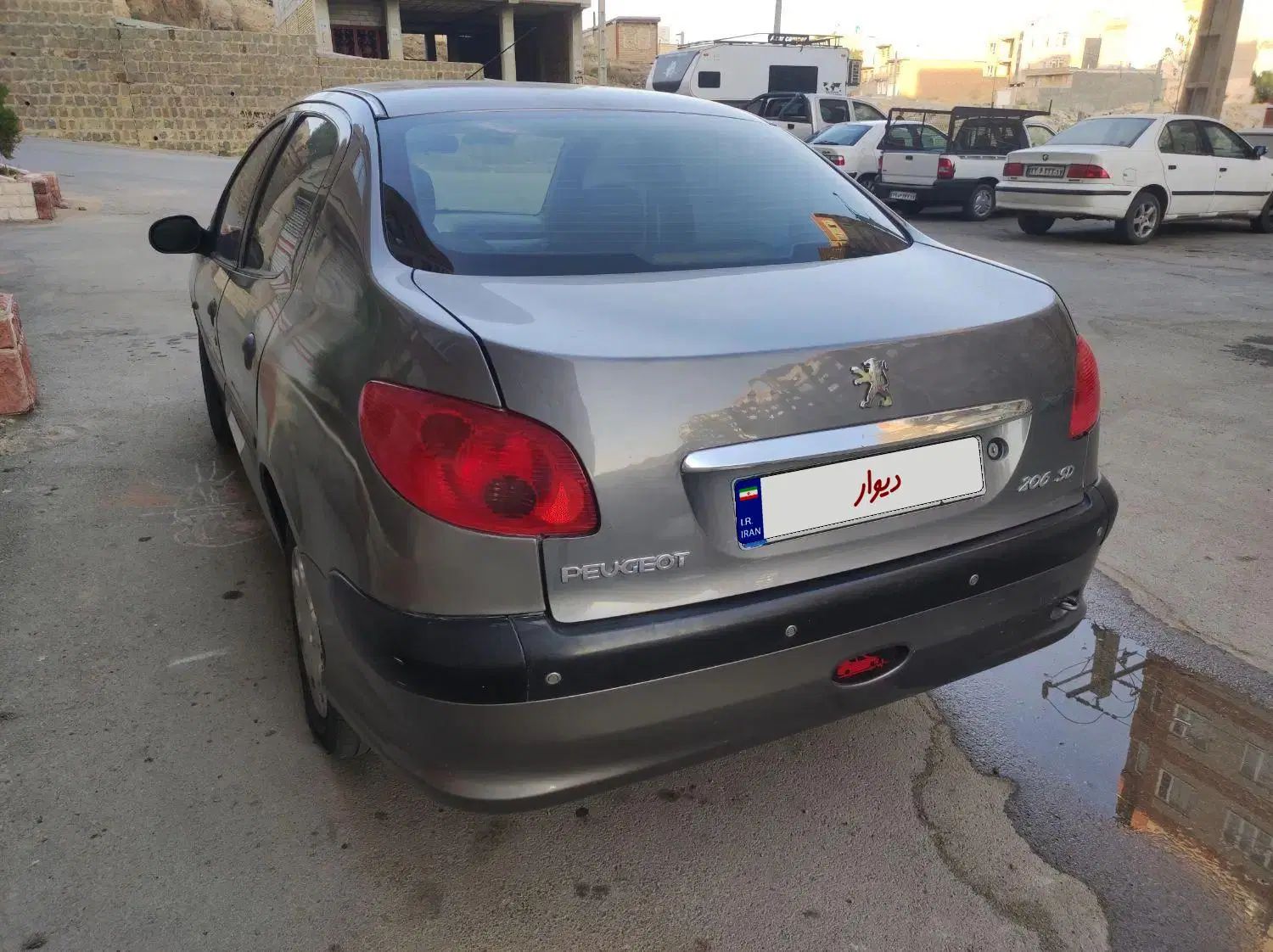 پژو ۲۰۶ صندوق دار v20 - 1390