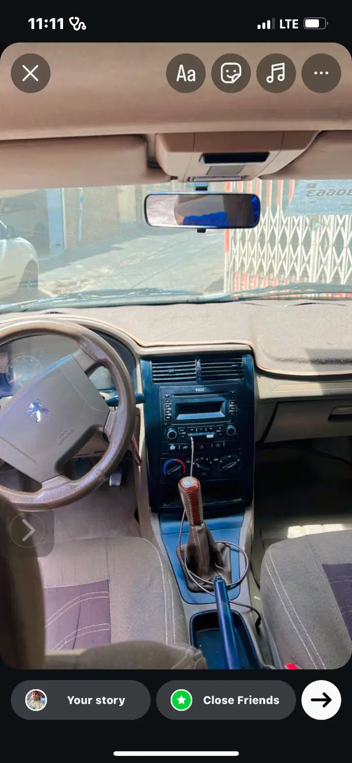 پژو 405 GL - دوگانه سوز CNG - 1379