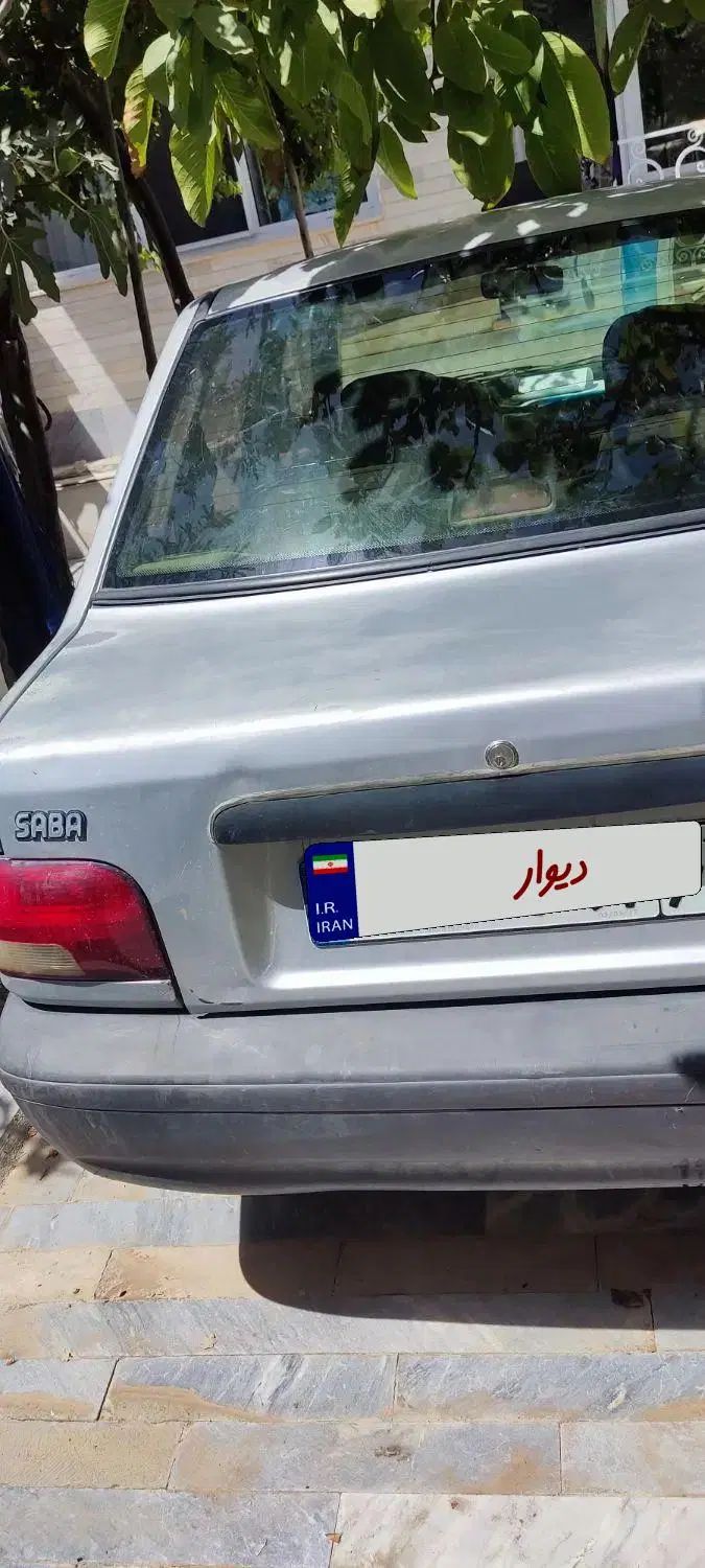 پراید صبا بنزینی - 1387