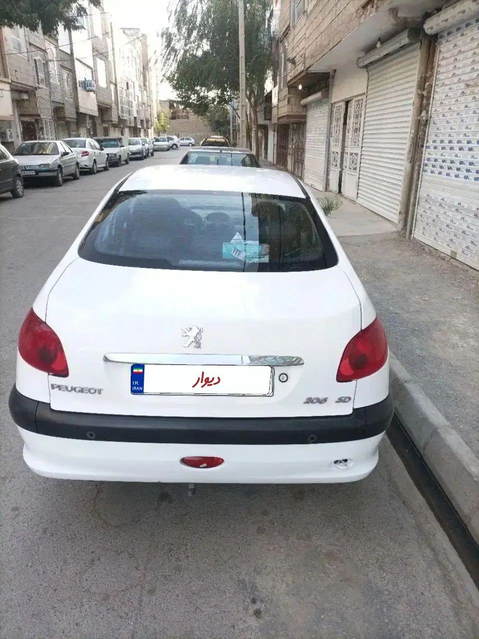 پژو ۲۰۶ صندوق دار v8 - 1397