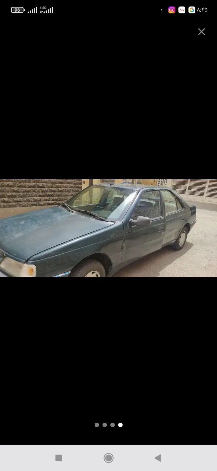 پژو آردی دوگانه سوز CNG - 1384