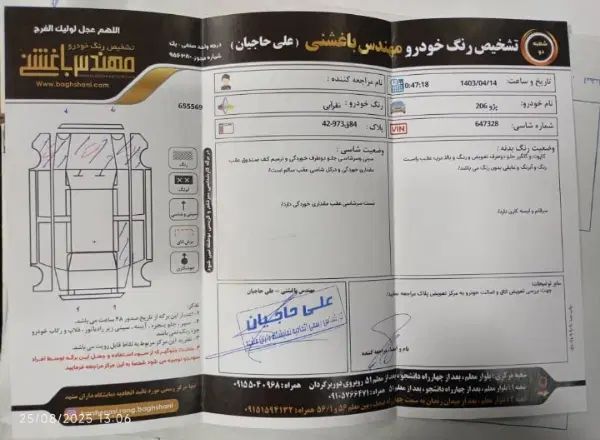 پژو 206 تیپ 3 - 1384