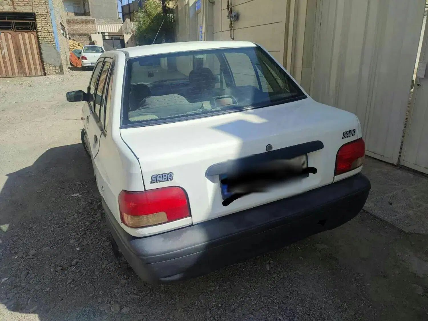 پراید صبا بنزینی - 1387