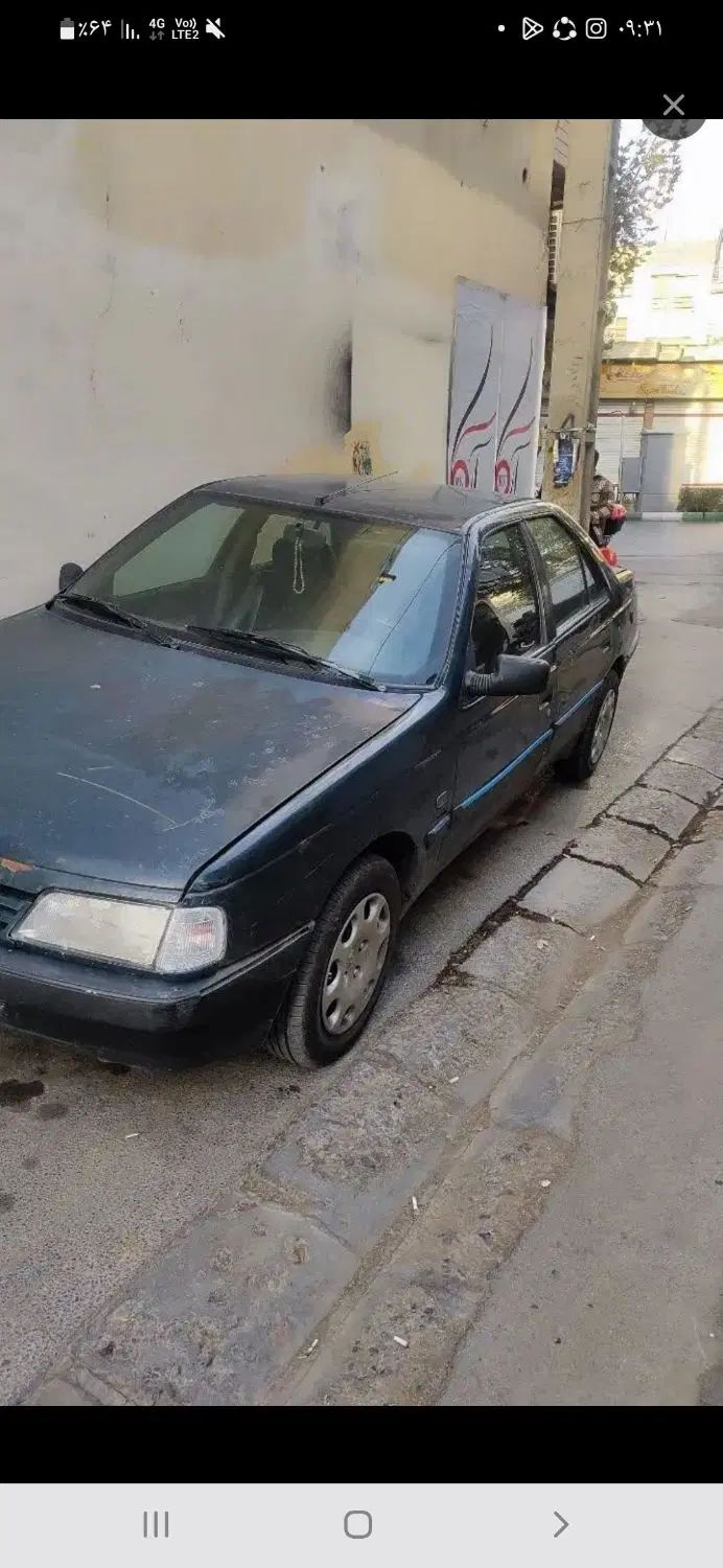 پژو آردی دوگانه سوز CNG - 1382