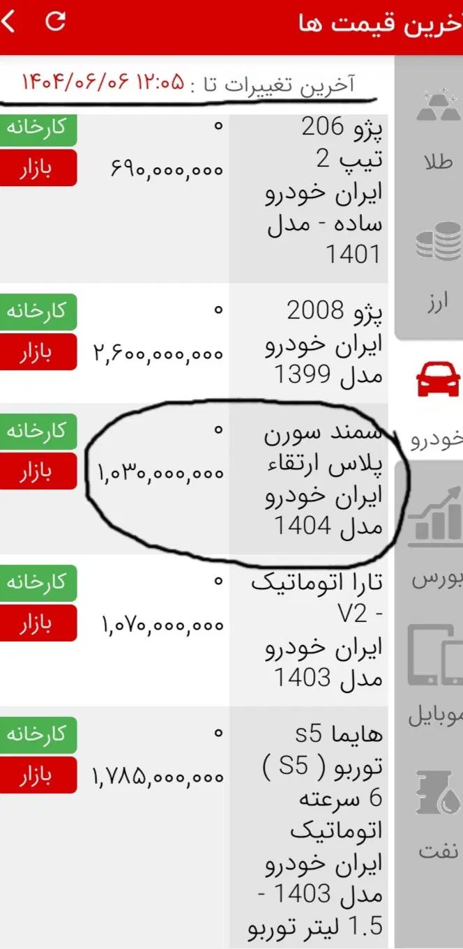 سمند سورن پلاس EF7 دوگانه سوز - 1403