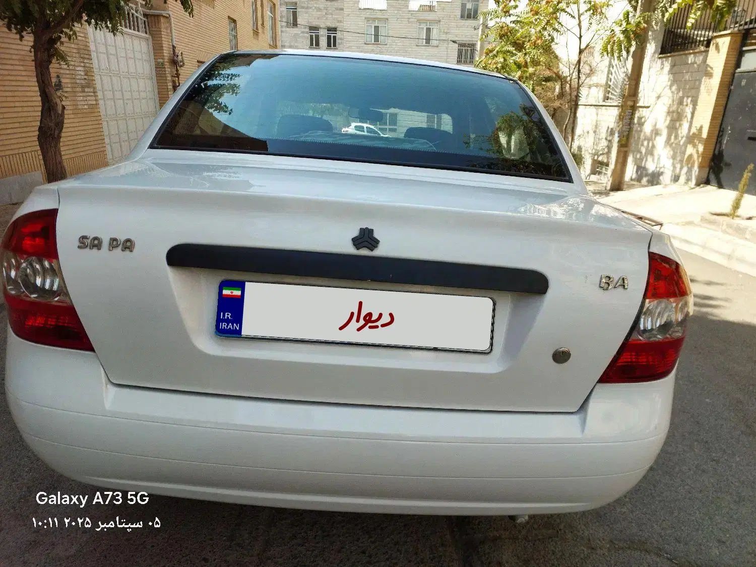 تیبا صندوق دار SX - 1391