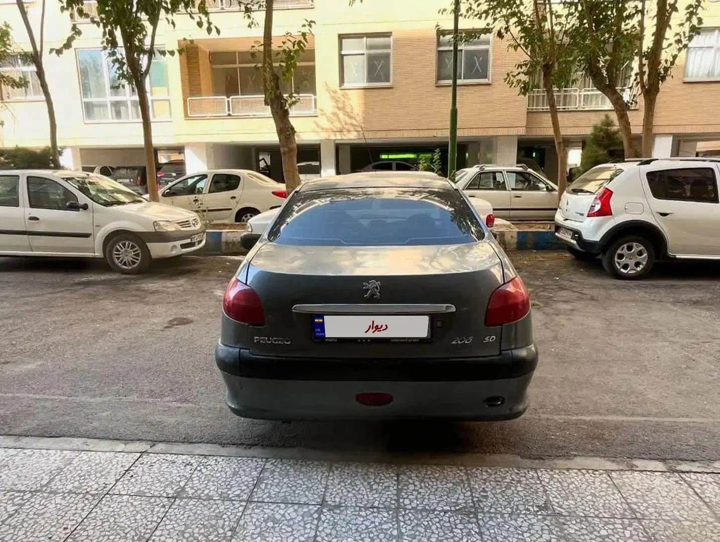 پژو ۲۰۶ صندوق دار v20 - 1387