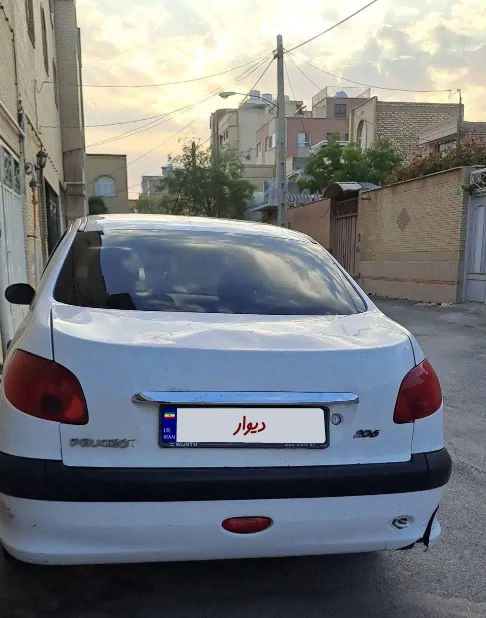 پژو 206 تیپ 2 - 1391