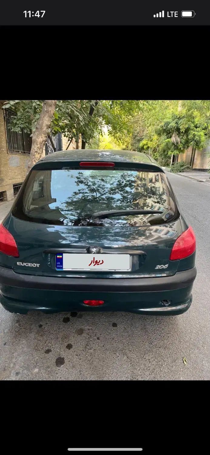 پژو 206 تیپ 2 - 1381