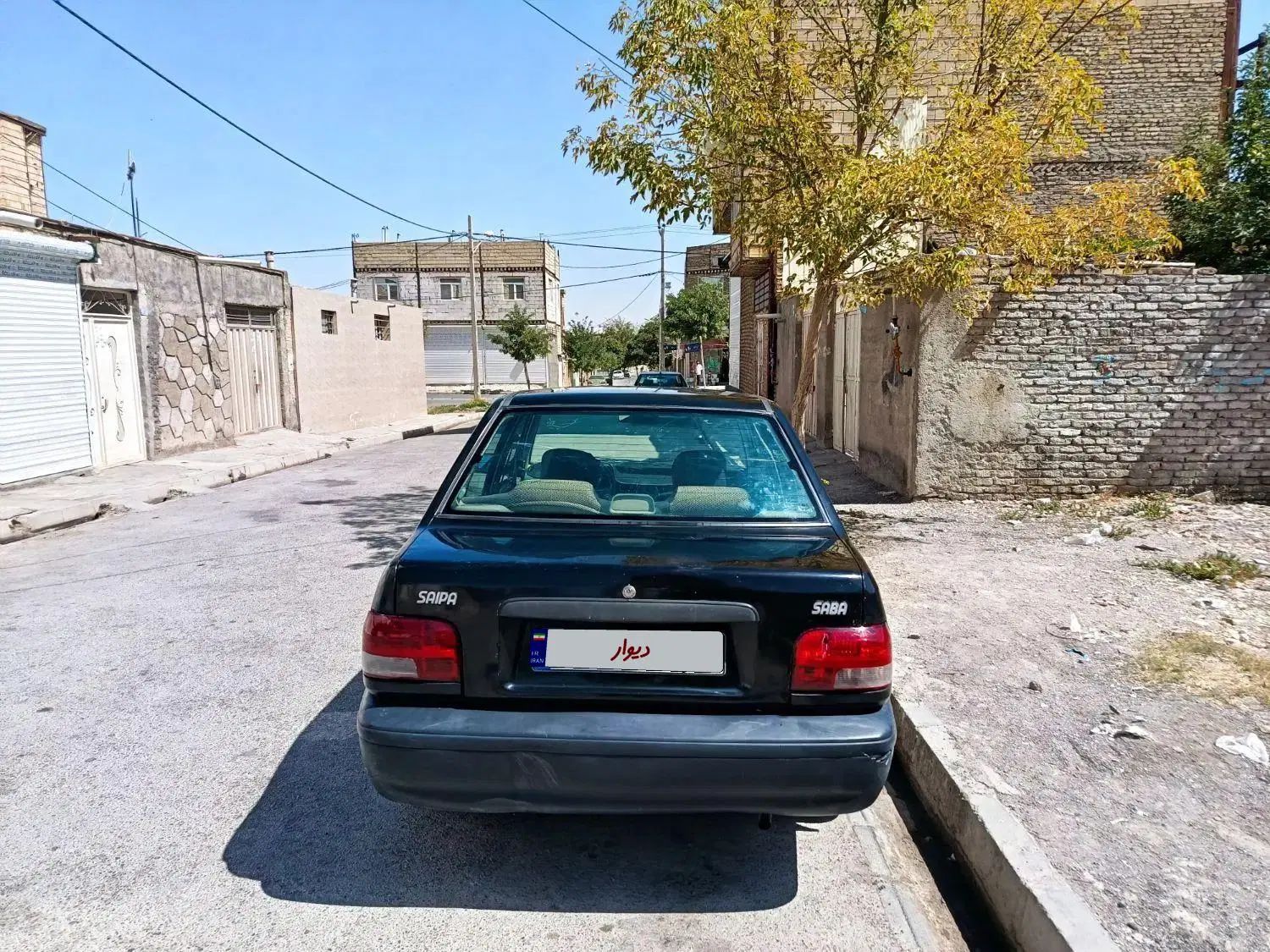 پراید صبا بنزینی - 1386