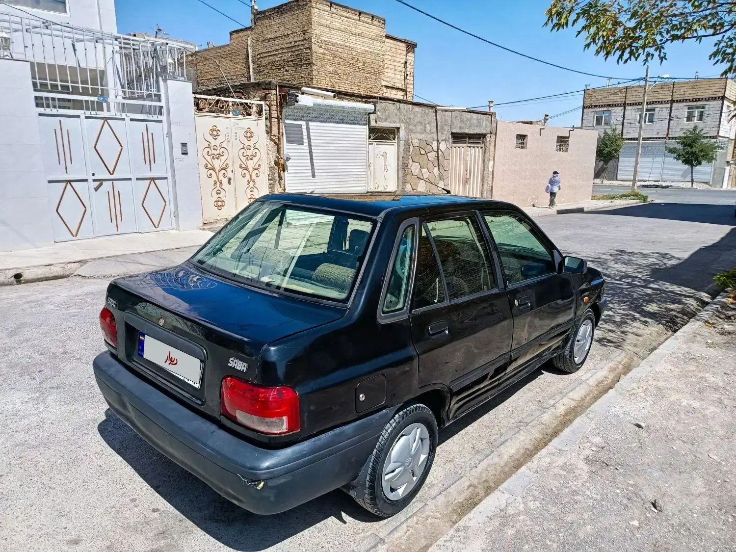 پراید صبا بنزینی - 1386