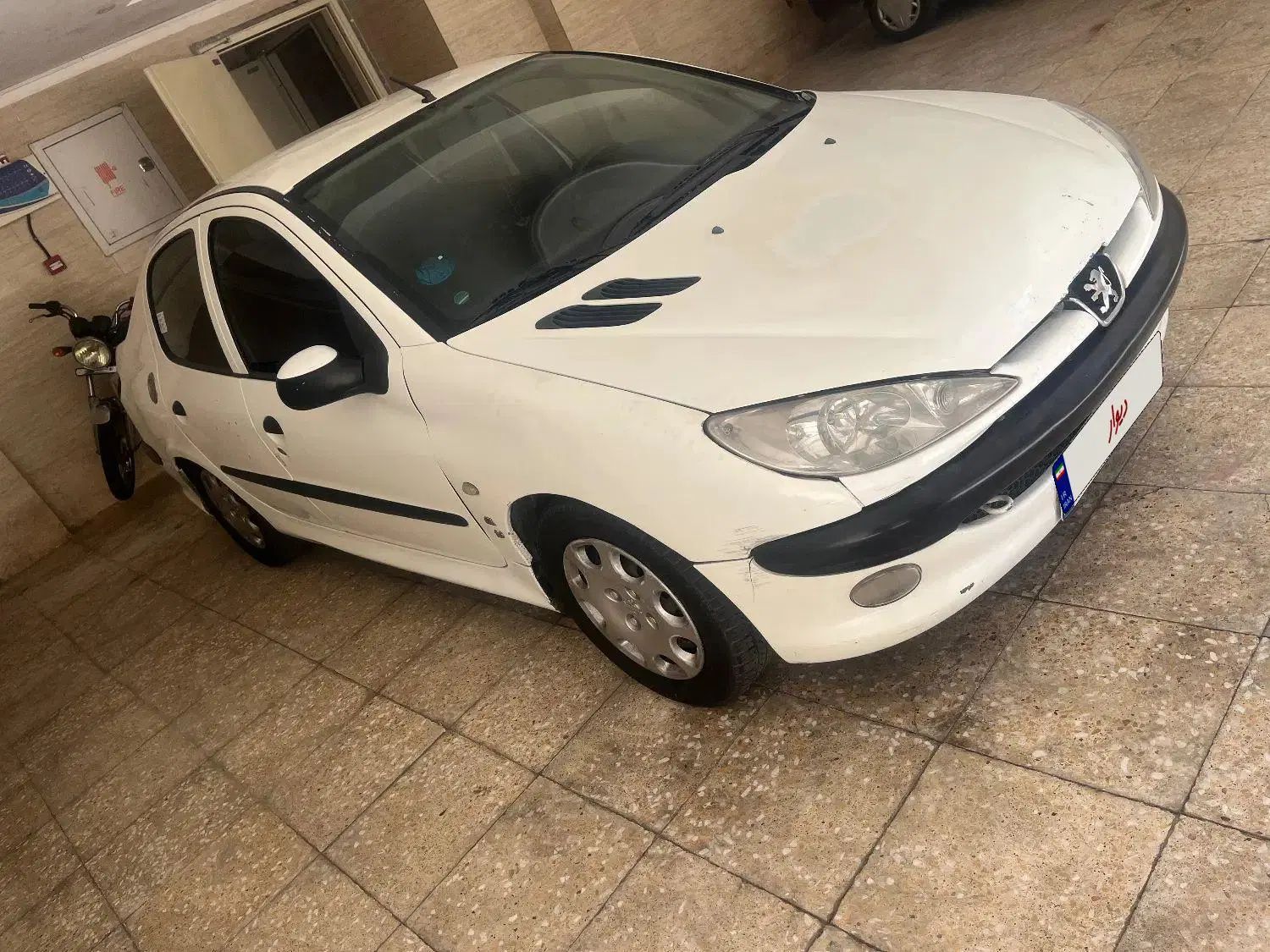 پژو ۲۰۶ صندوق دار v8 - 1388