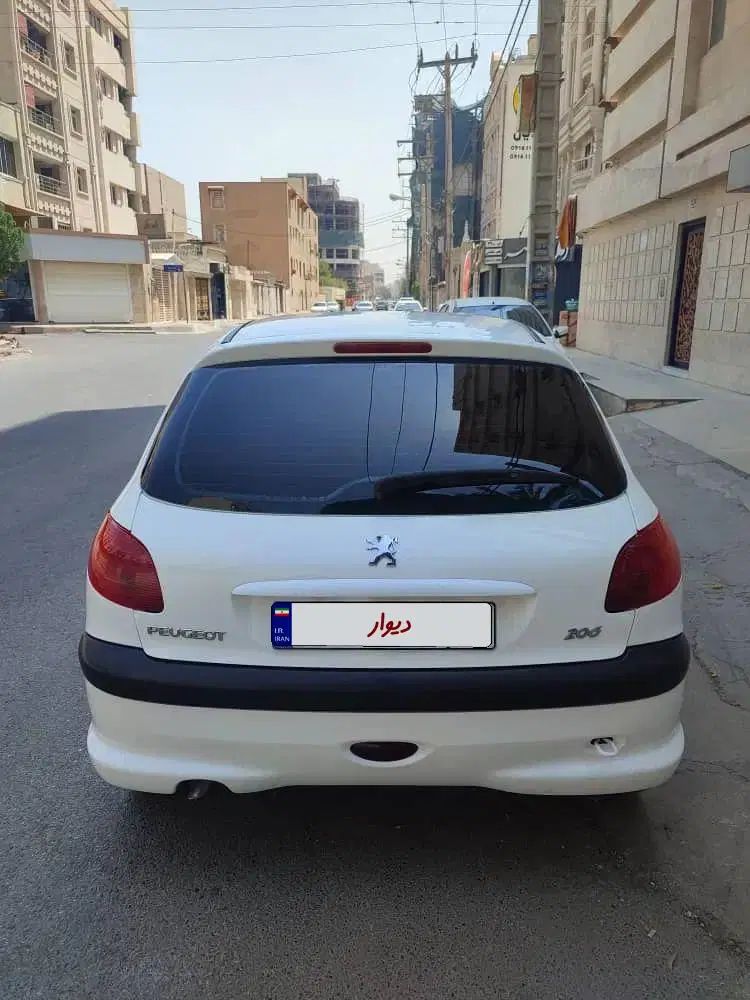 پژو 206 تیپ 3 - 1391
