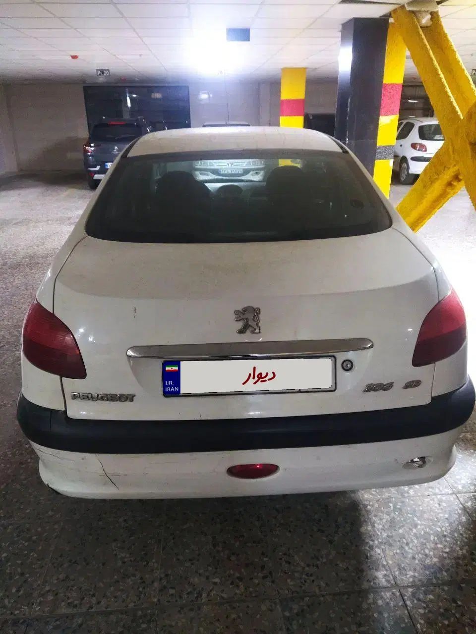 پژو ۲۰۶ صندوق دار v20 - 1388