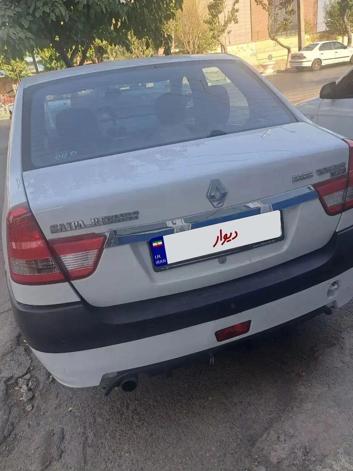 رنو پارس تندر گیربکس JHQ + مولتی مدیا - 1396