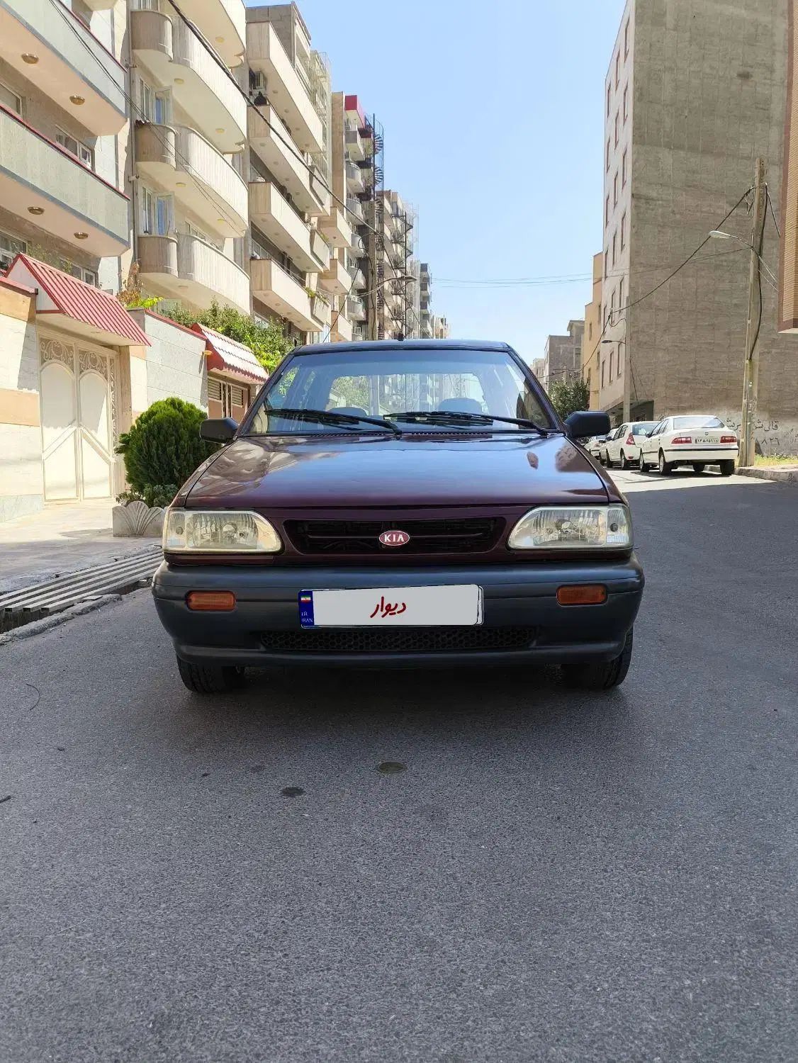 پراید صبا بنزینی - 1387