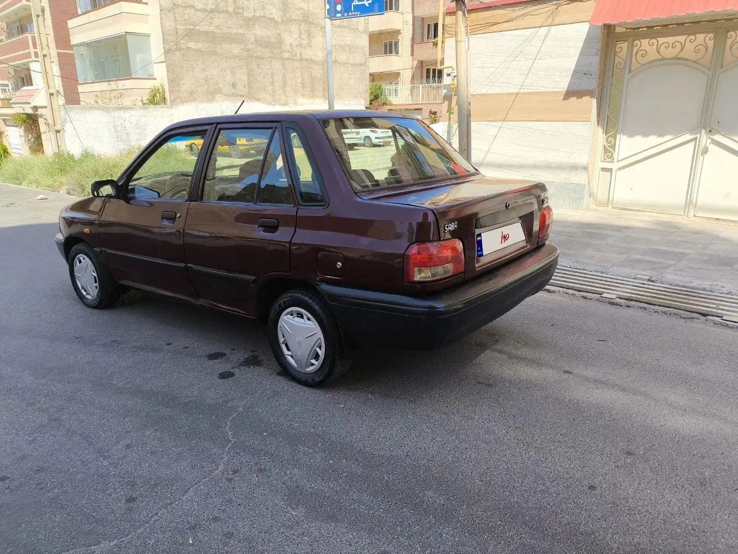 پراید صبا بنزینی - 1387
